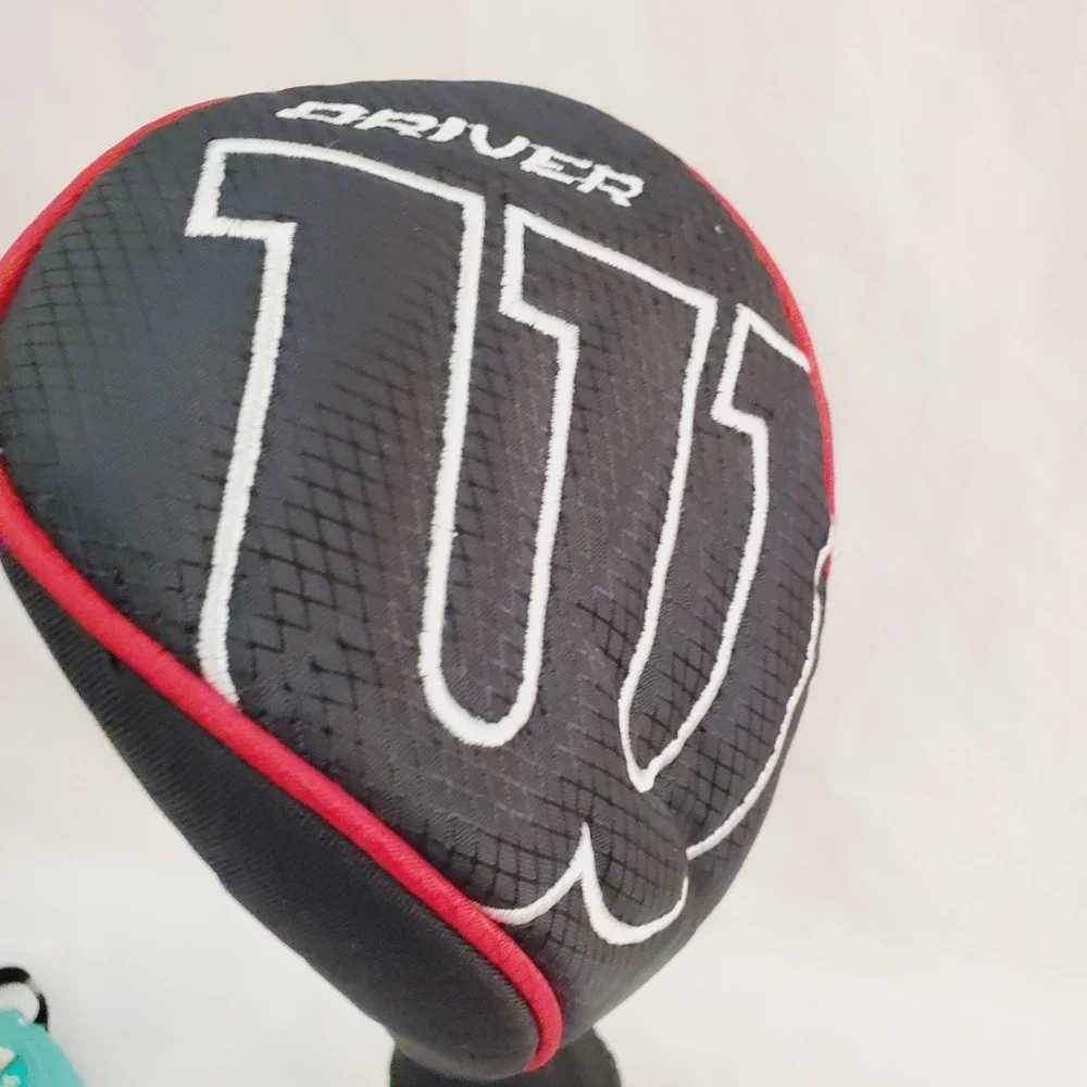 Wilson Driver Golf Head Cover‎ Black Red